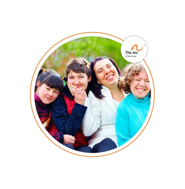 Image of 4 women with disabilities smiling