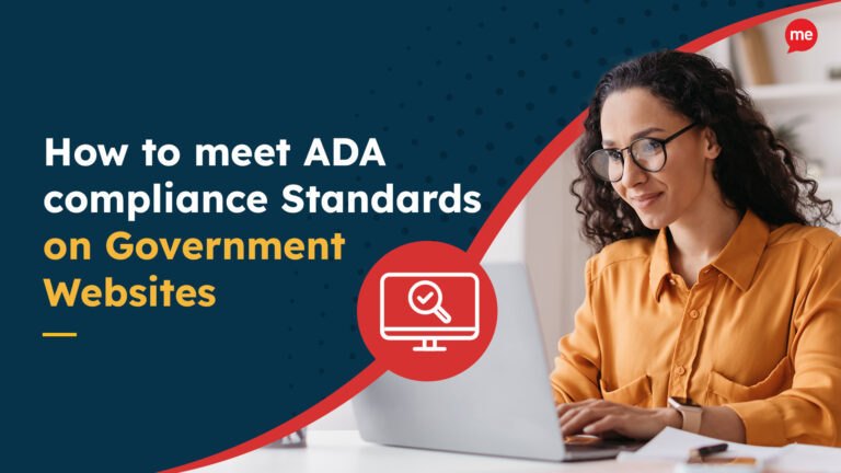 How to meet ADA compliance Standards on Government Websites
