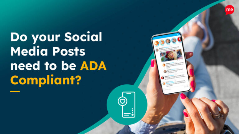 Do your Social Media Posts need to be ADA Compliant?