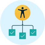Streamlined procurement icon