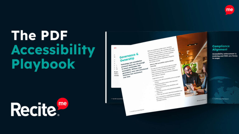 PDF Accessibility Playbook Thumbnail