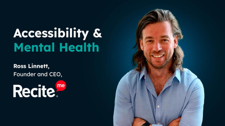 Accessibility and mental health with Ross Linnett