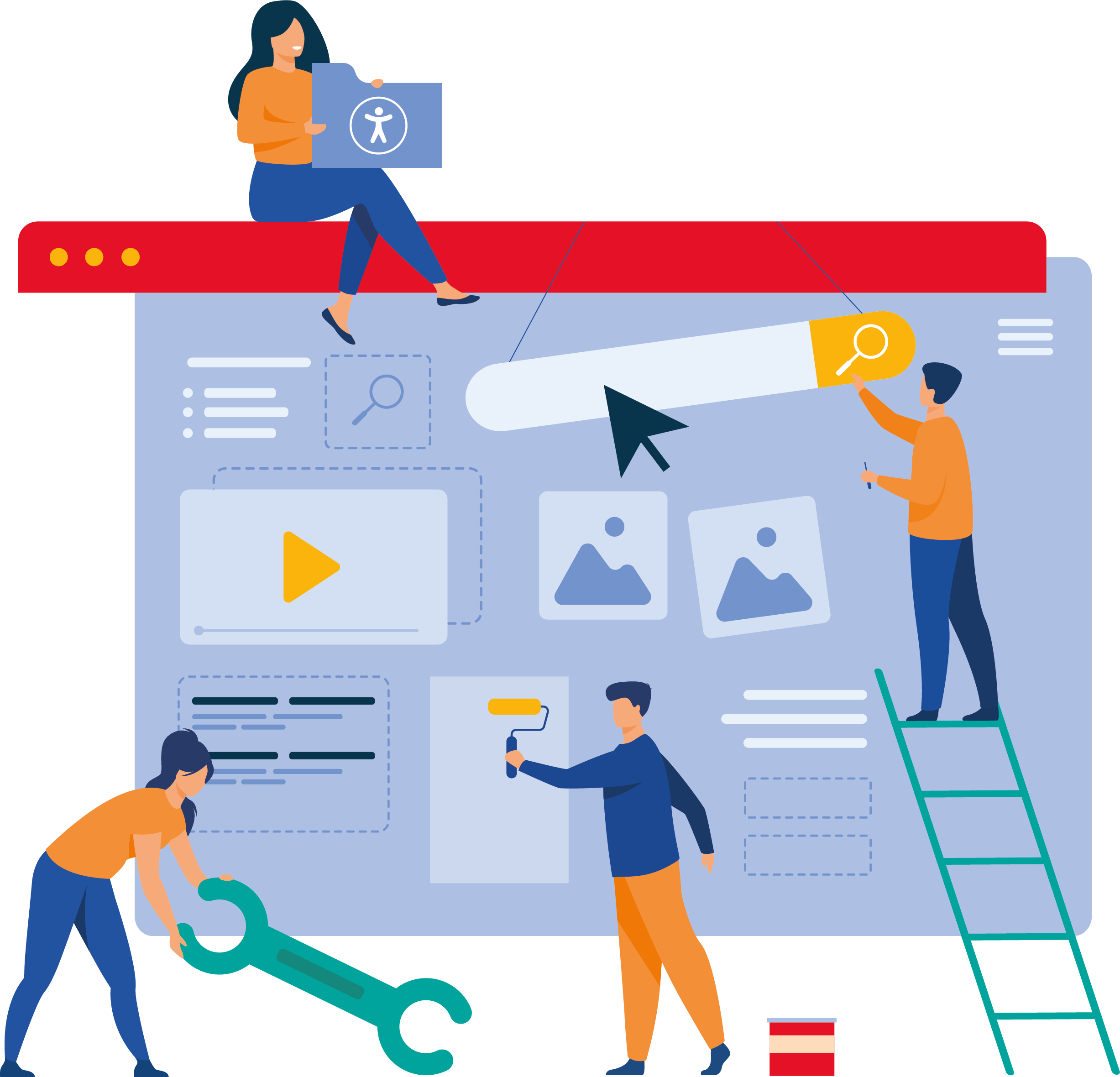fixing accessibility barriers