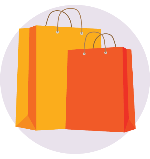 shopping bags