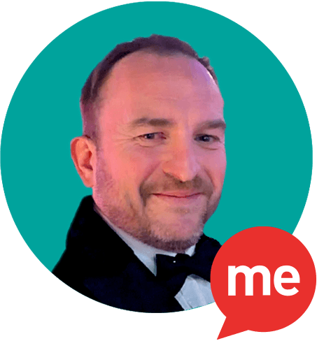 Headshot of Martin smiling
