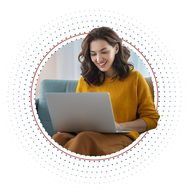 woman on laptop