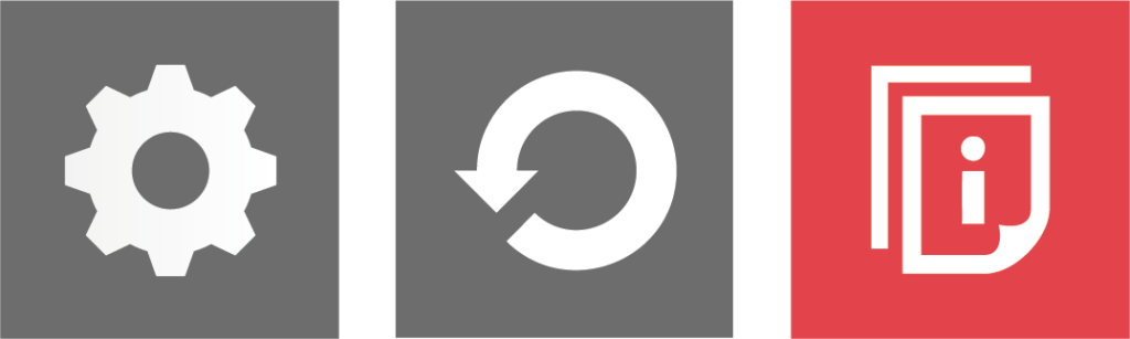 Settings icons