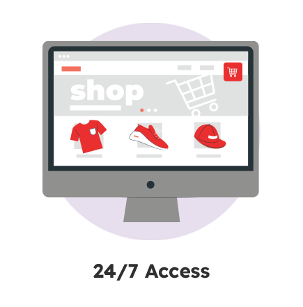 24/7 access