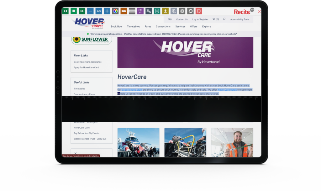 Hover tablet image