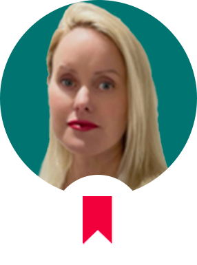 Anne Errock's headshot, with the MCR Active logo underneath