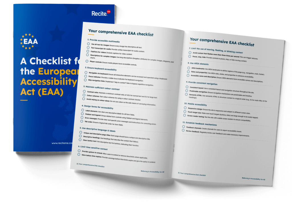 EAA checklist