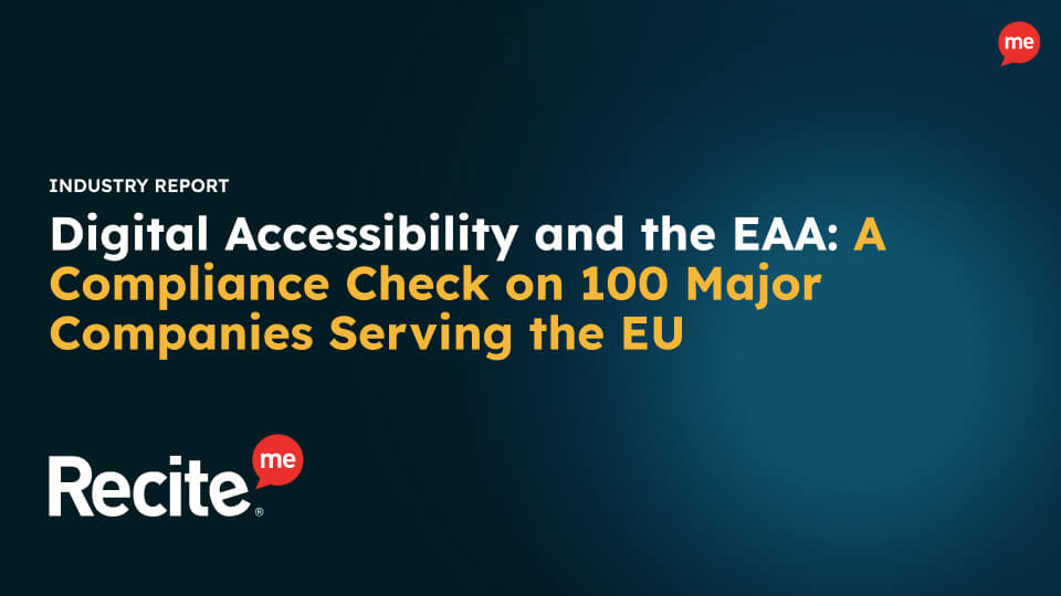 Digital Accessibility and the EAA Thumbnail