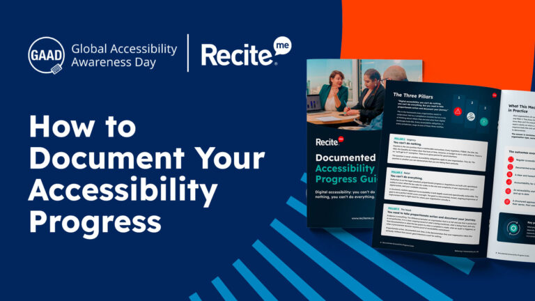 How to Document Your Accessibility Progress