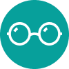 Reading aids icon