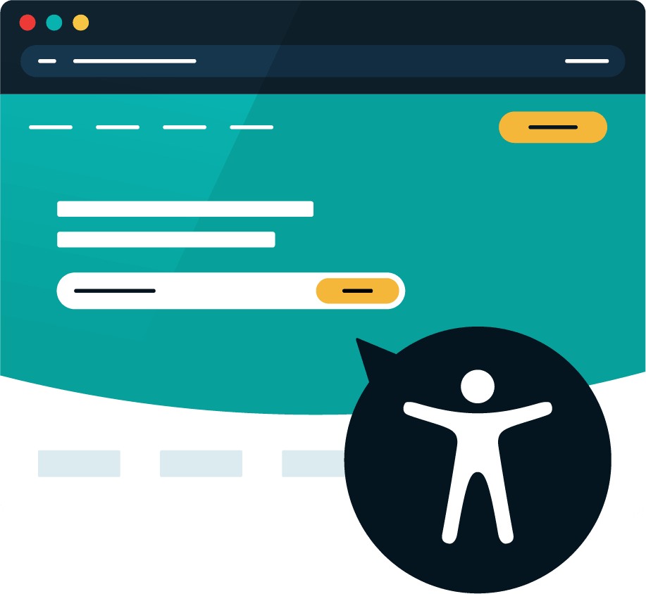 Website with an accessibility statement