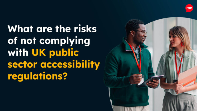 What are the risksof not complying with UK publicsector accessibility regulations?